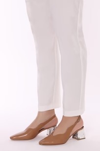 White Dyed Pants